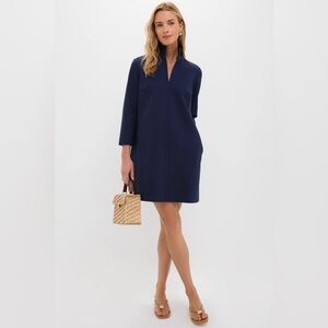 NEW TUCKERNUCK Small Clifton Dress in Blue Denim